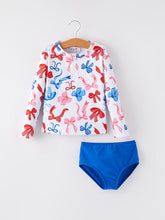 4th of july “Bow” Boutique Swimsuit
