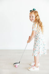 Birdies & Bows S/S Polo Dress