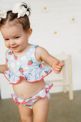 BERRY SWEET DREAMZZZ TANKINI TWO PIECE SWIM SUIT