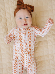 Bamboo Zip Romper | Boho Daisy