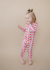 Bamboo Two Piece Set | Strawberry