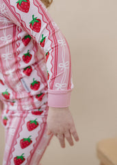 Bamboo Two Piece Set | Strawberry