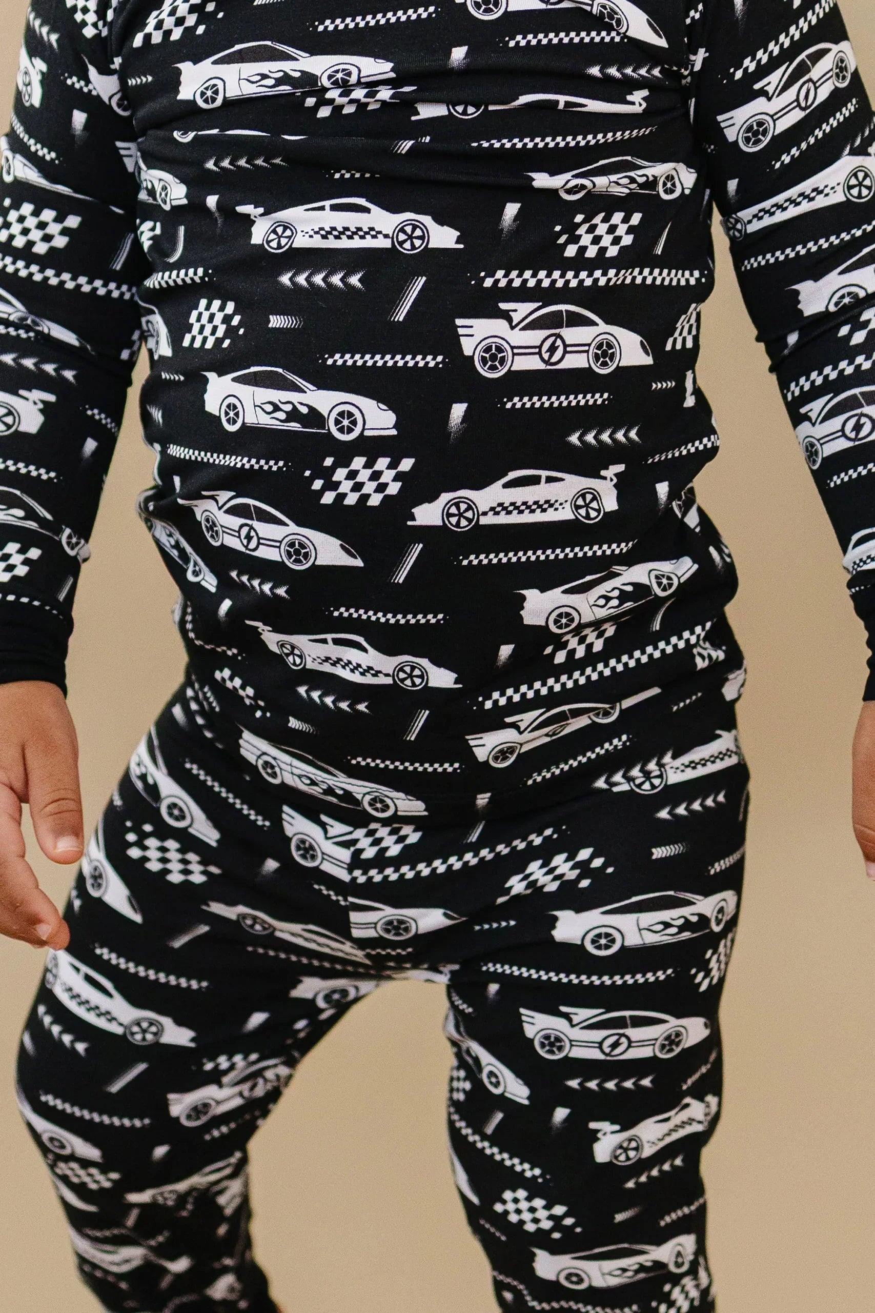 Bamboo Two Piece Set | Race Cars