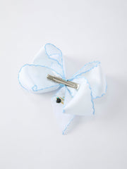 Back-to-school Truck Applique Girls Hairpin 4 Inches/6.25 inches