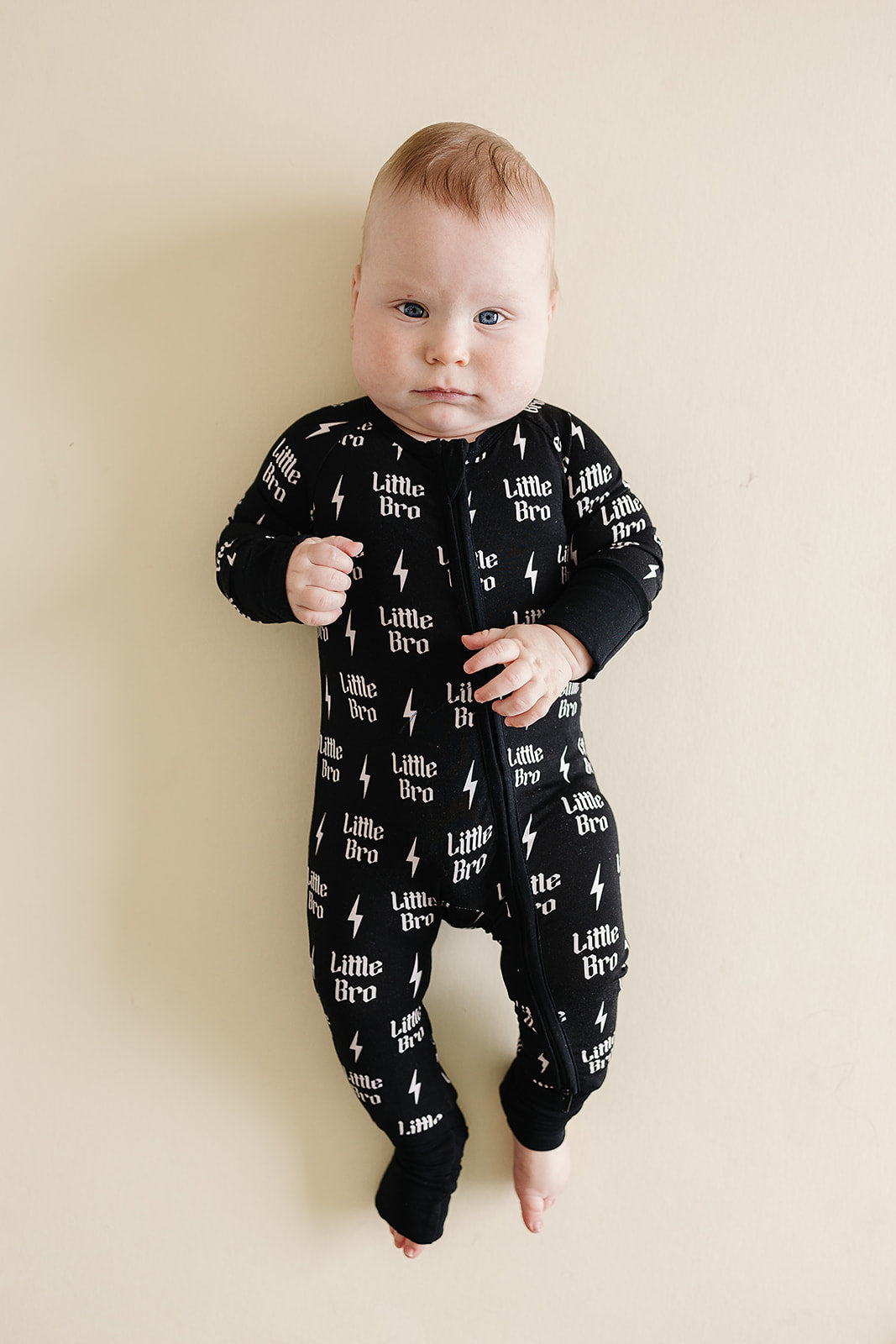 Bamboo Zip Romper | Little Bro
