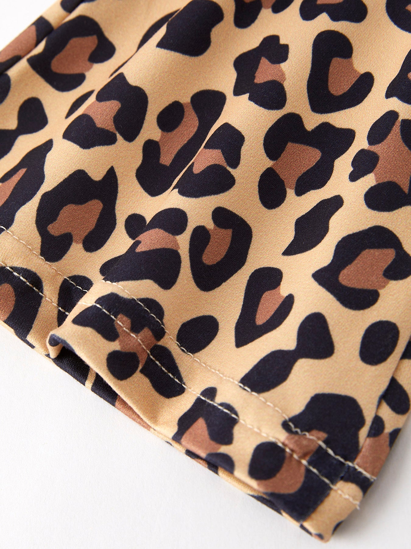 "WILD CURLS" Leopard Print Girls Set
