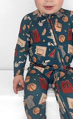 BASKETBALL | ZIP ROMPER