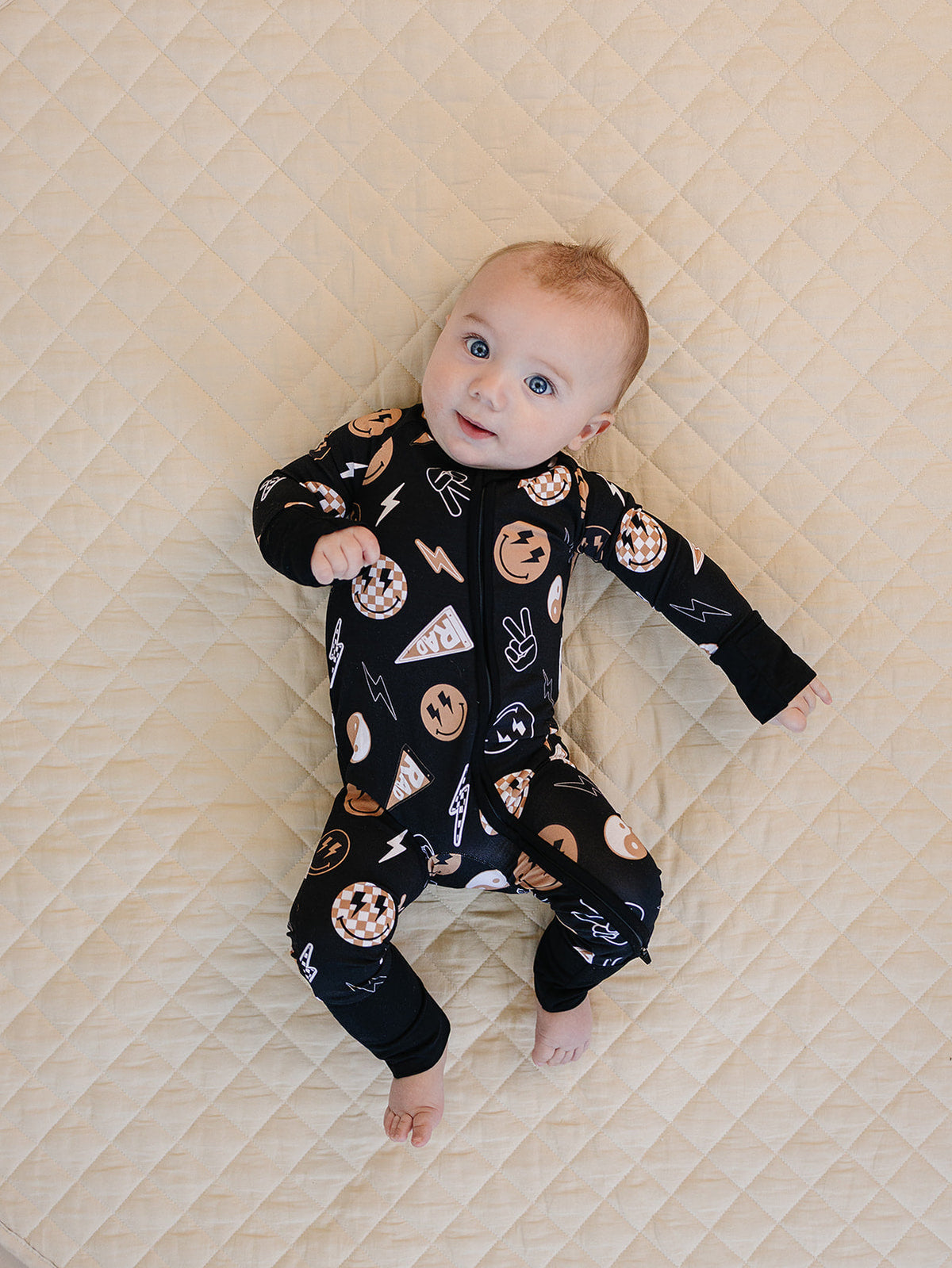 Bamboo Zip Romper | Rad Vibes