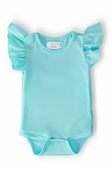 Aqua S/S Flutter Bodysuit