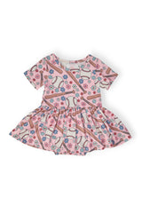 Batter Up S/S Twirl Bodysuit