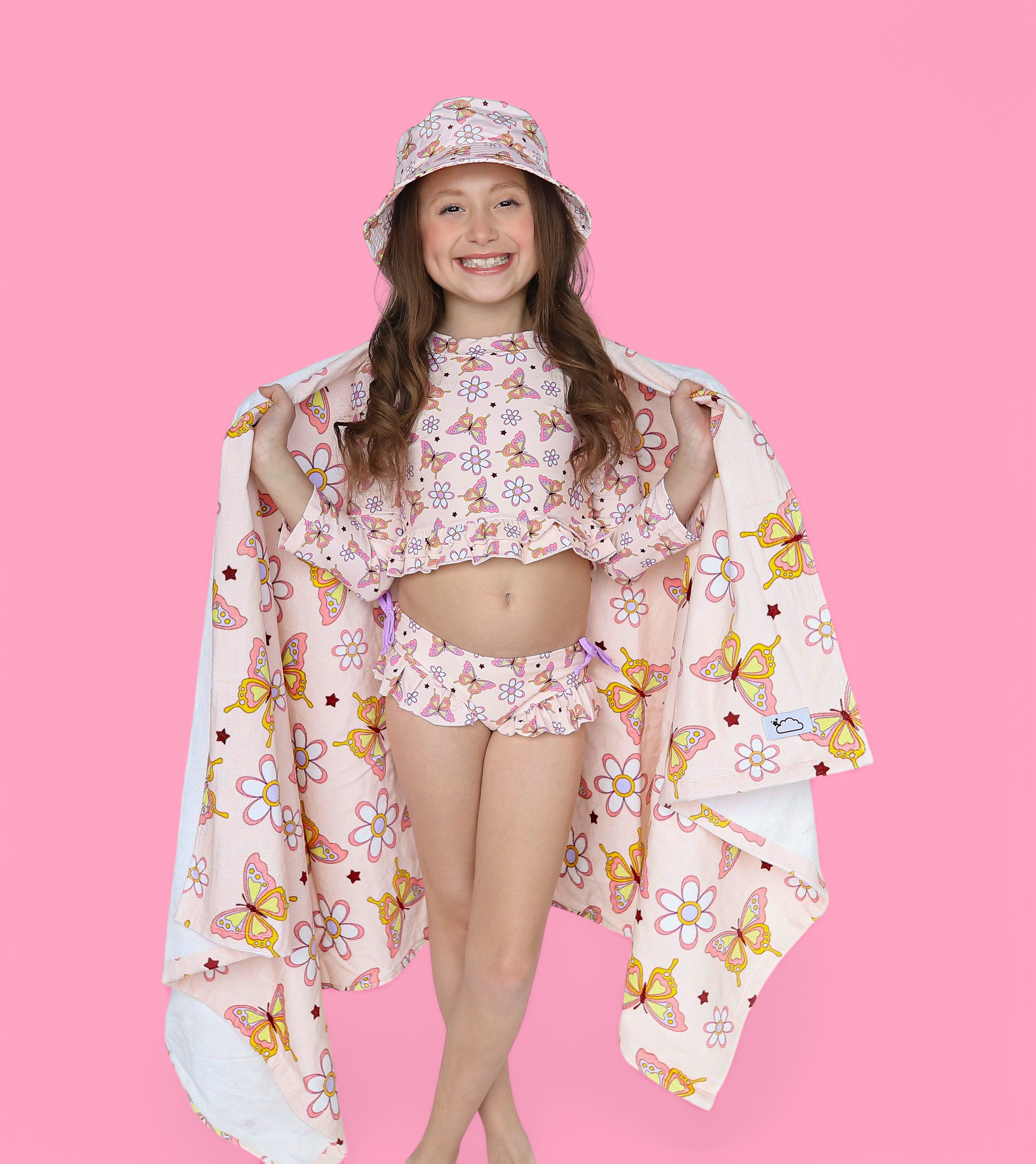 BLOSSOMIN' BUTTERFLY DREAM TOWEL
