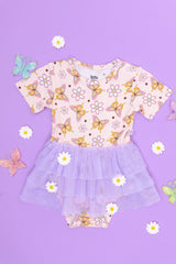 BLOSSOMIN' BUTTERFLY DREAM TUTU BODYSUIT DRESS