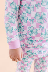 Bamboo Two Piece Set | Shamrock & Bows