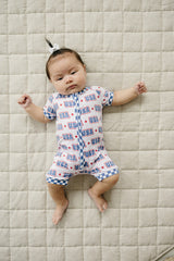 Bamboo Shorty Romper | USA