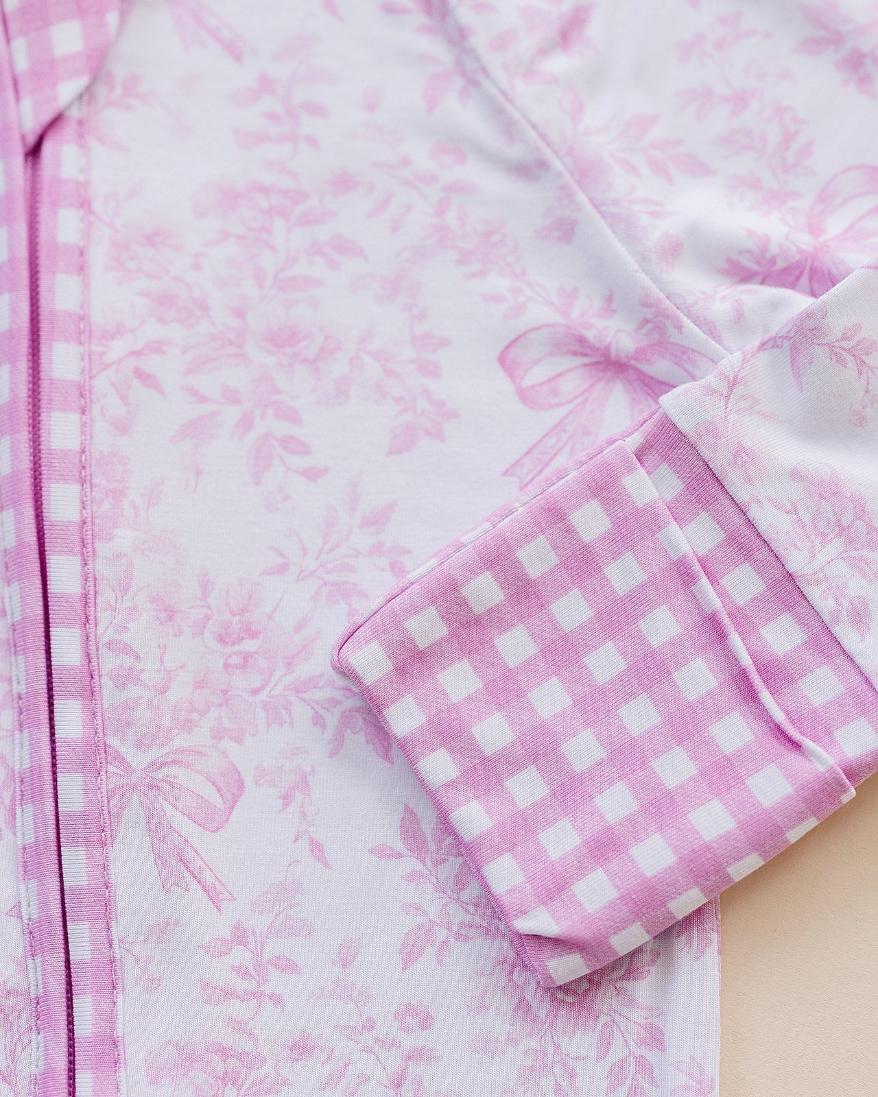 Bamboo Zip Romper | Petal Whimsy