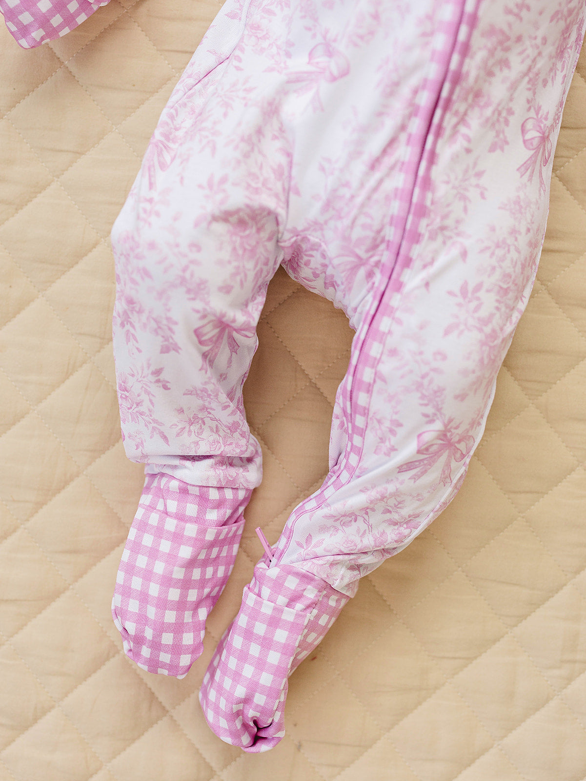 Bamboo Zip Romper | Petal Whimsy