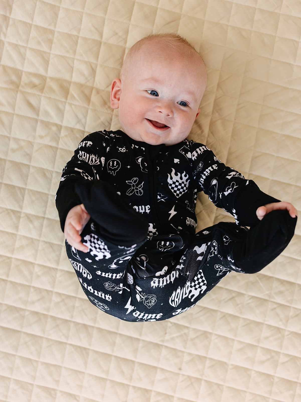 Bamboo Zip Romper | Wild Heart