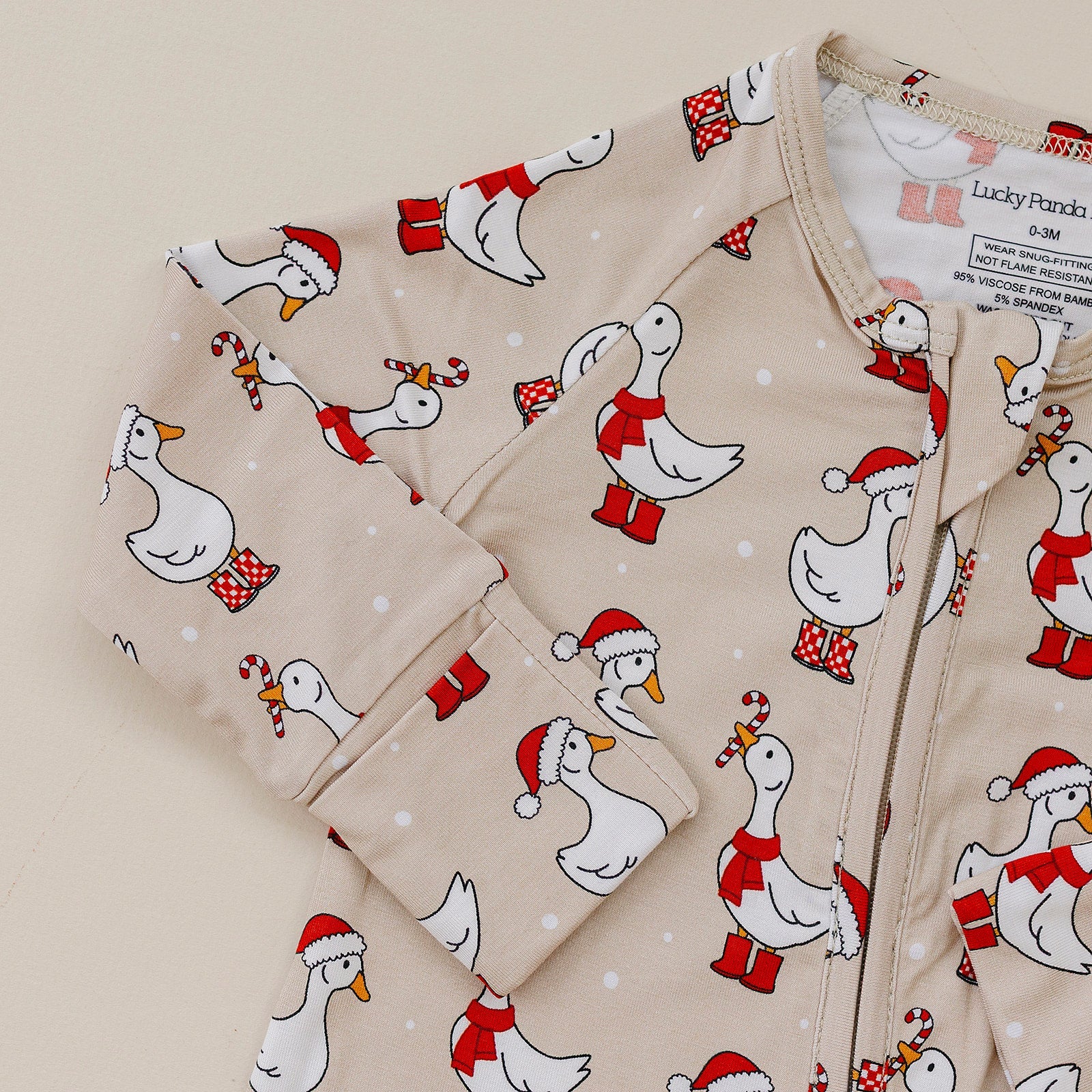 Bamboo Zip Romper | Merry Goose