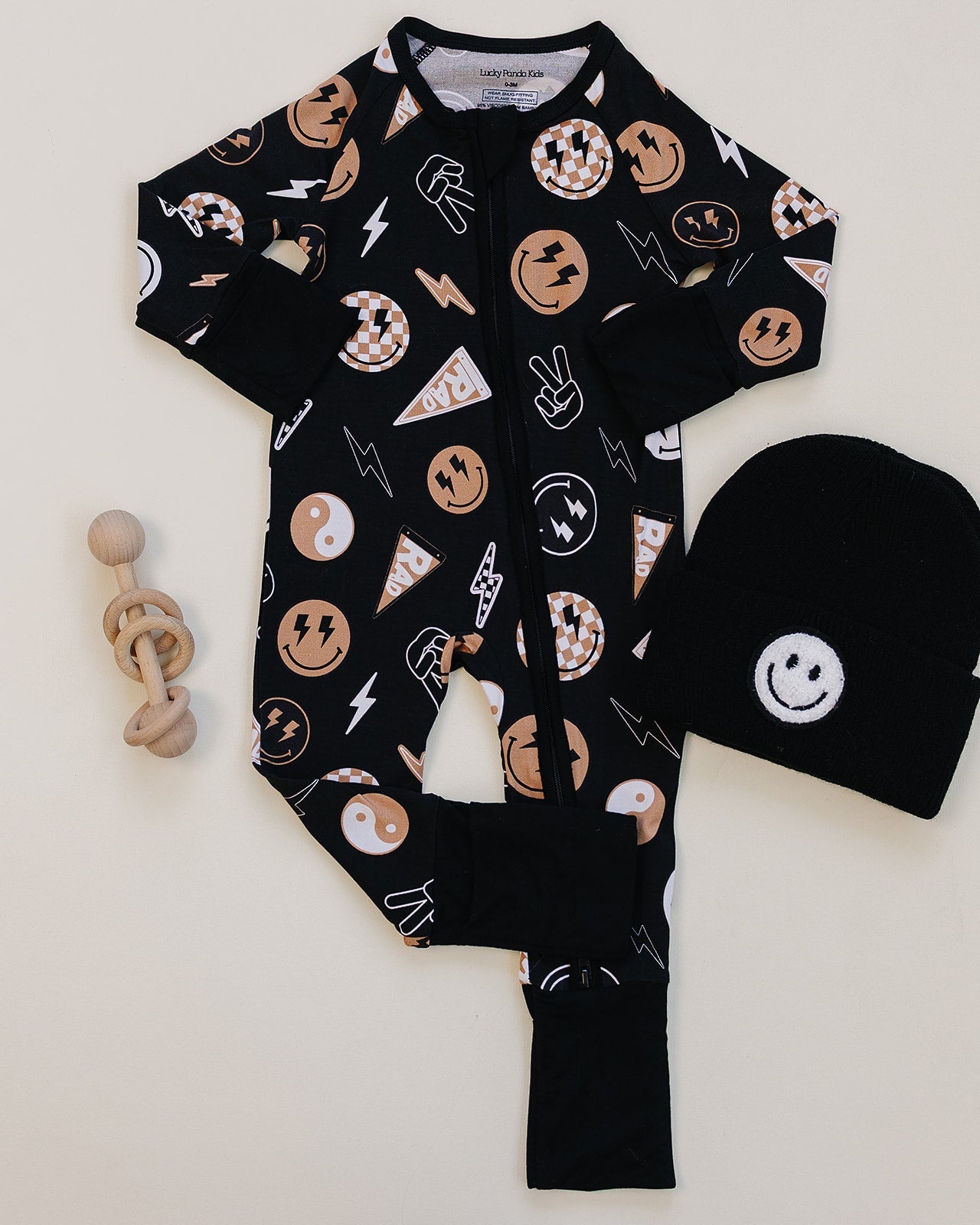 Bamboo Zip Romper | Rad Vibes
