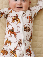 Bamboo Zip Romper | Rodeo Club